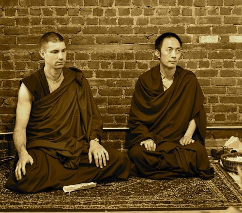 how can i become a buddhist monk